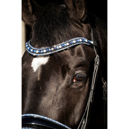 HB Showtime Blue Ocean Trenshoofdstel Trenshoofdstellen - Maddelin Equestrian HB