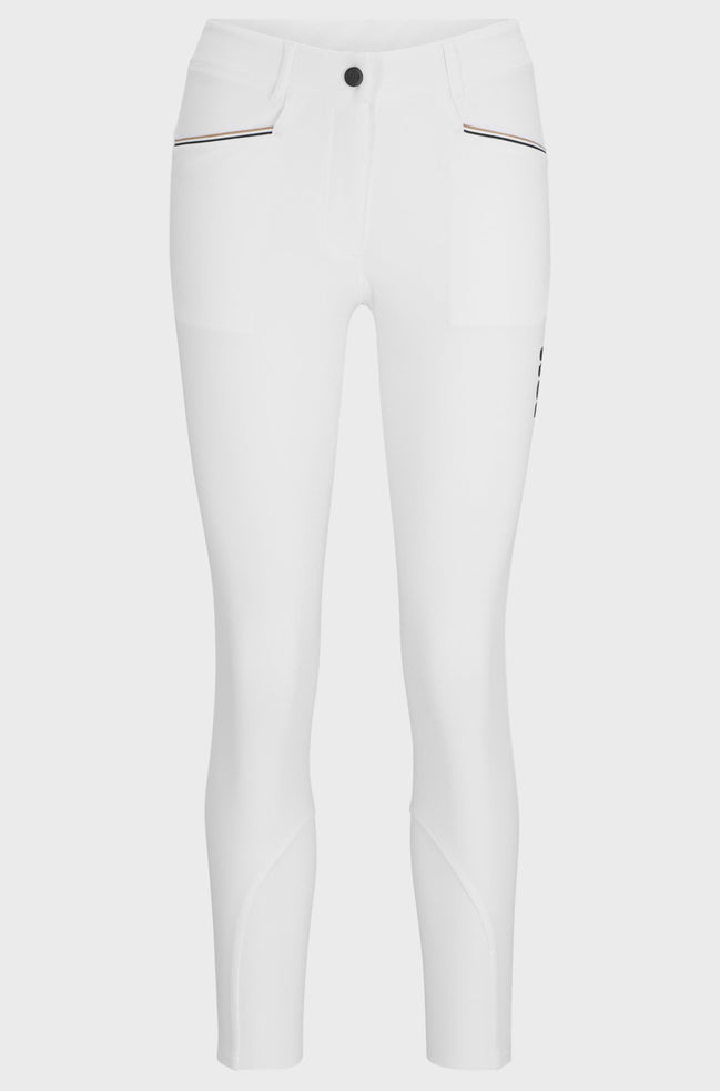 Pantalon d'équitation Boss pour femme, adhérence maximale, couleur chinée.