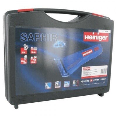 Heiniger Draadloos scheerapparaat Saphir met 2 accu's Scheermachines - Maddelin Equestrian Heiniger