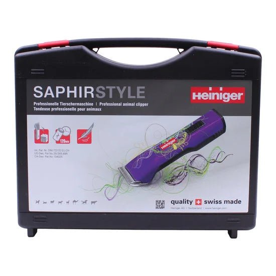 Heiniger Saphir Style Scheermachine met 2 Accu's Scheermachines - Maddelin Equestrian