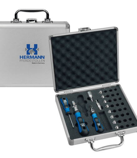 Hermann Stollentechnik Schroevenset 3/8 Vijzen & toebehoren - Maddelin Equestrian Hermann Stollentechnik