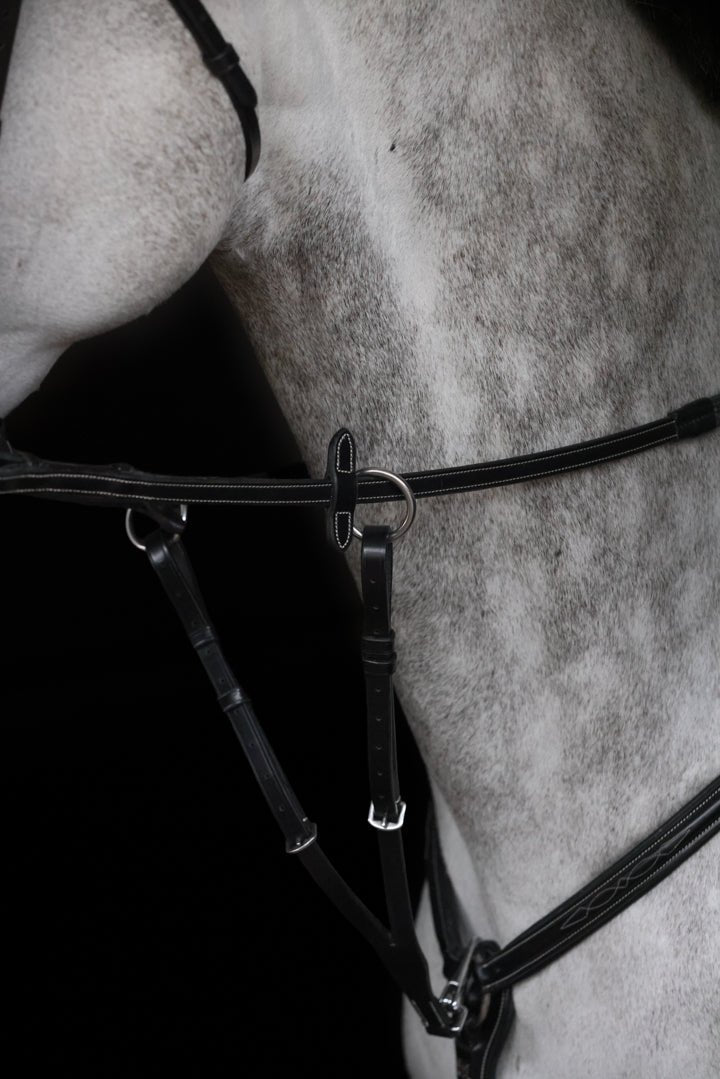 HFI Borsttuig Alba Borstriemen en martingalen - Maddelin Equestrian