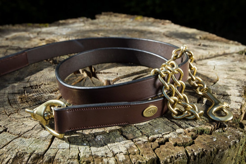 HFI Leather Lead Touwen - Maddelin Equestrian HFI