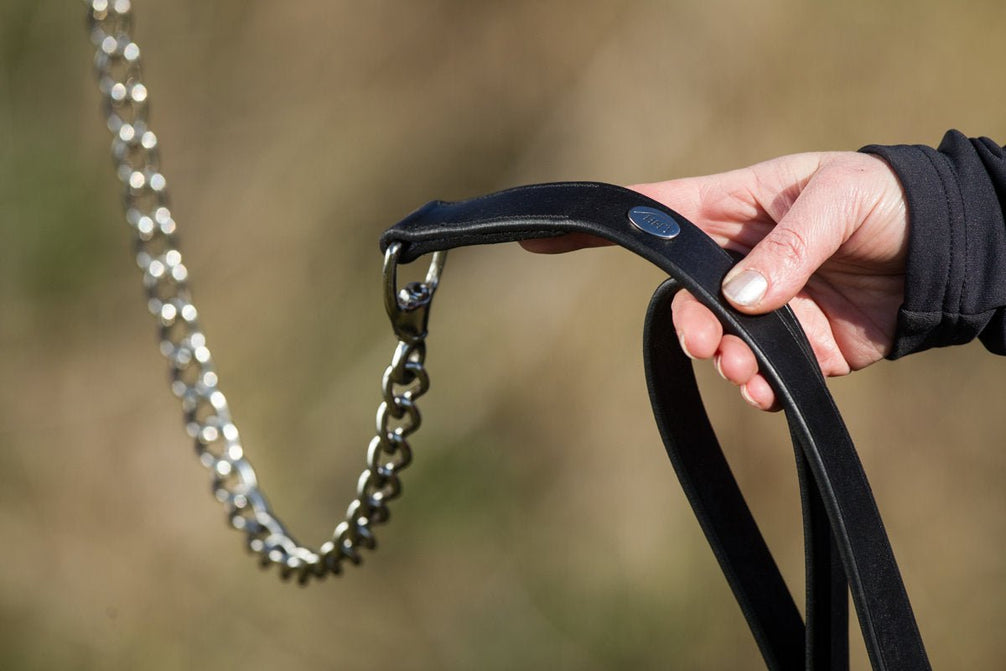 HFI Leather Lead Touwen - Maddelin Equestrian HFI
