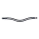 HFI Padded Wave Browband + Strass Frontriemen - Maddelin Equestrian HFI