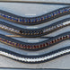 HFI Padded Wave Browband + Strass Frontriemen - Maddelin Equestrian HFI