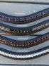 HFI Padded Wave Browband + Strass Frontriemen - Maddelin Equestrian HFI