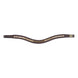 HFI Padded Wave Browband + Strass Frontriemen - Maddelin Equestrian HFI