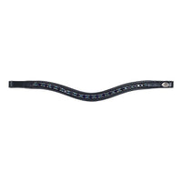 HFI Padded Wave Browband + Strass Frontriemen - Maddelin Equestrian HFI