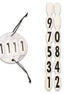 HFI Sport number with 4 digits Wedstrijdnummers - Maddelin Equestrian HFI