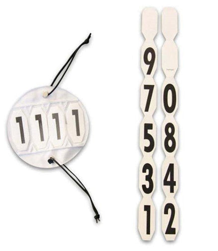 HFI Sport number with 4 digits Wedstrijdnummers - Maddelin Equestrian HFI