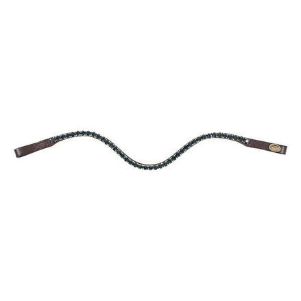 HFI V - Shape Browband + Strass Frontriemen - Maddelin Equestrian HFI