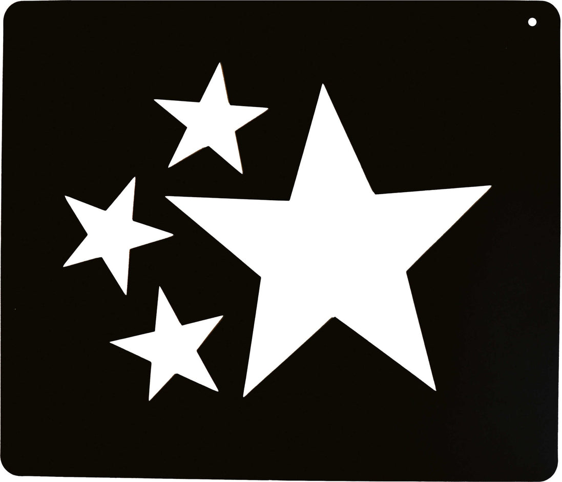 Hippotonic Quartermarker scheersjabloon stervorm Scheermachines - Maddelin Equestrian Hippotonic