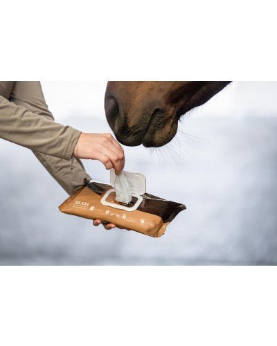 Horse Wipes Natural Clean 30 XXL wipes Verzorgingsproducten - Maddelin Equestrian HB
