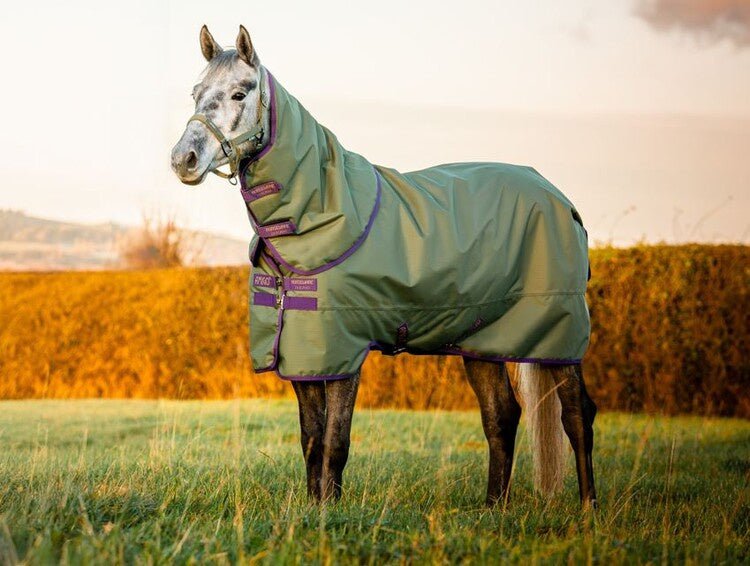 Horseware Amigo Hero Ripstop Plus Turnout 100g Light Outdoordeken - Maddelin Equestrian HorseWare