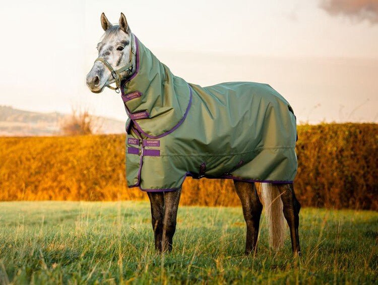 Horseware Amigo Hero Ripstop Plus Turnout 100g Light Outdoordeken - Maddelin Equestrian HorseWare