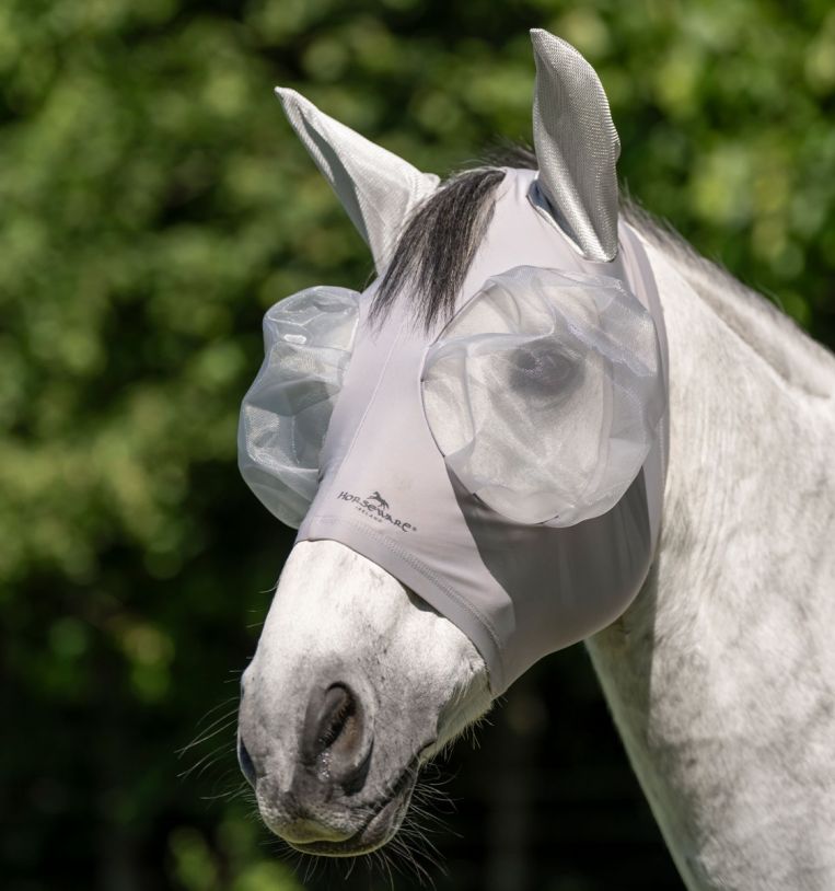 Horseware Defense Vliegenmasker Vliegenmaskers en lintjes - Maddelin Equestrian HorseWare