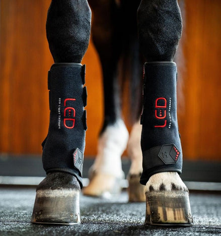 Horseware LED roodlicht therapie Beenbeschermers 1 been Transport, therapeutisch en stalbeschermers - Maddelin Equestrian