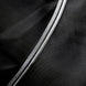 Detail van binding en buitenweefsel van de Rambo 1680D Plus Turnout deken in Zwart