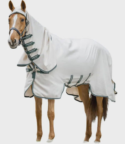 Horseware Rambo Hoody Chalk Vliegendekens - Maddelin Equestrian HorseWare