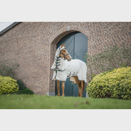Horseware Rambo Hoody Chalk Vliegendekens - Maddelin Equestrian HorseWare
