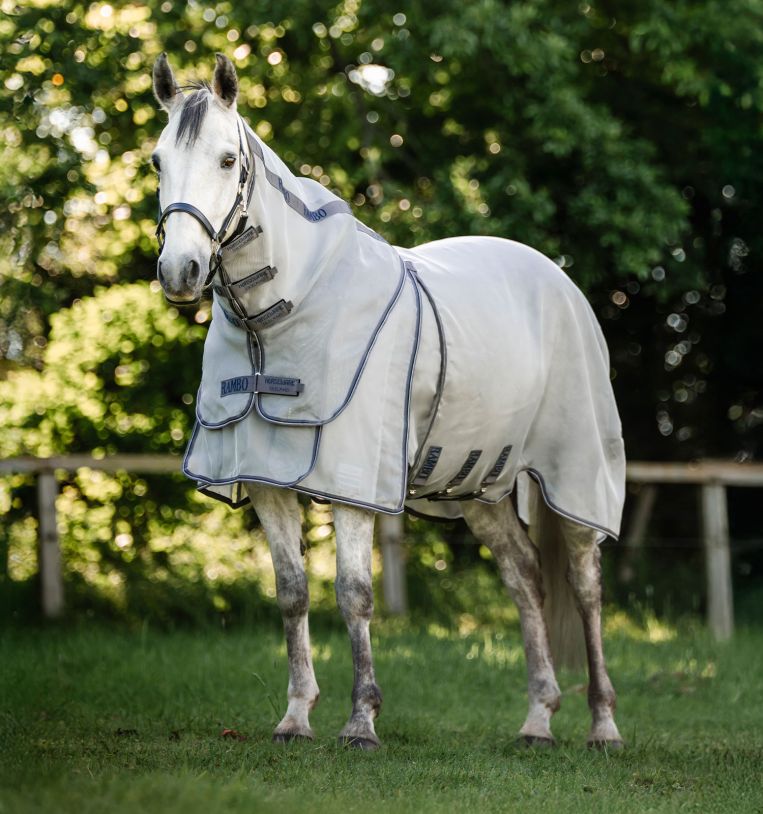 Horseware Rambo Optimo Protector Plus Vliegendeken Vliegendekens - Maddelin Equestrian HorseWare