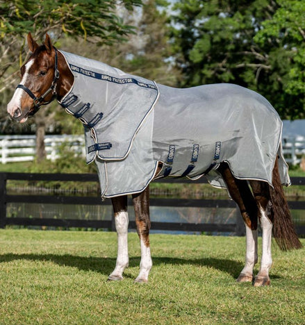 Horseware Rambo Protector Fieldsafe Plus Disc Vliegendeken Vliegendekens - Maddelin Equestrian HorseWare
