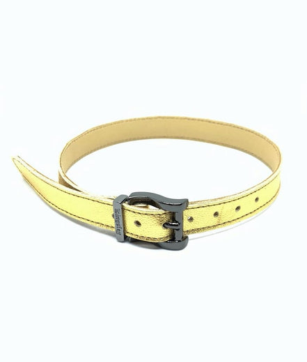 Kingsley Sporenriempjes - Gold/Black Chrome One Size