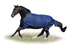 Bucas Irish Turnout 50 outdoordeken Navy/Gold