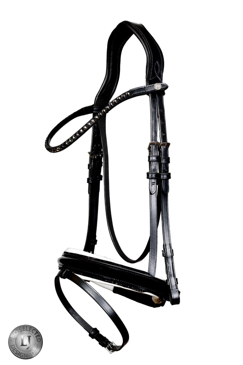 LJ Leathers Pro Selected Hoofdstel Sunline Black