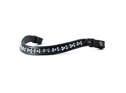 LJ Leathers Frontriem Limited Stellux Black