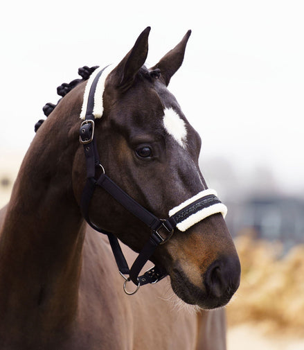 Imperial Riding Halster IRHJewel Halster met wol of faux fur - Maddelin Equestrian Imperial Riding
