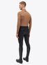 Cavalleria Toscana Heren Tech Wool Half Zip Lange Mouw Bruin XS