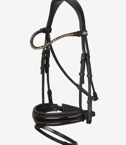 Bride de dressage brevetée LeMieux Kudos