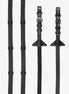 LeMieux Soft Rubber Teugels met Stoppers