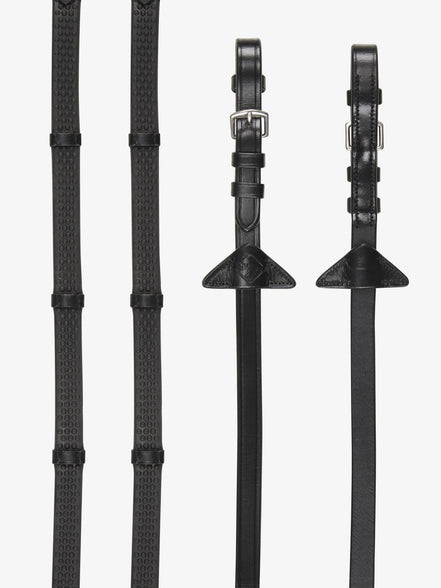 LeMieux Soft Rubber Teugels met Stoppers