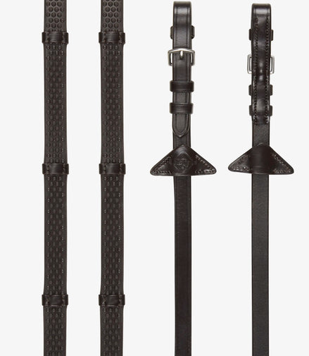 LeMieux Soft Rubber Teugels met Stoppers