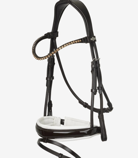 Bride de dressage brevetée LeMieux Kudos