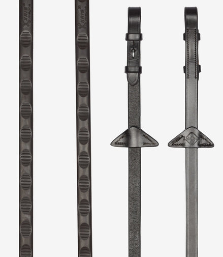 Rênes en caoutchouc LeMieux Magna Grip 