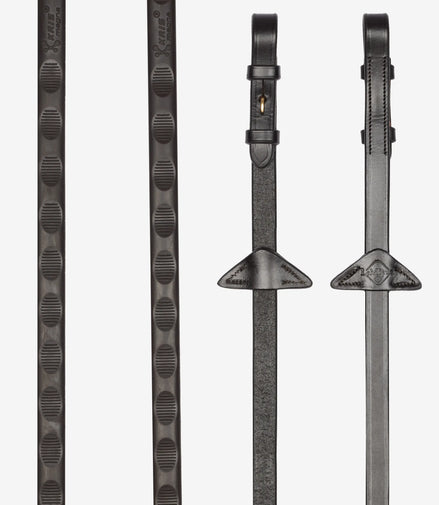 Rênes en caoutchouc LeMieux Magna Grip 