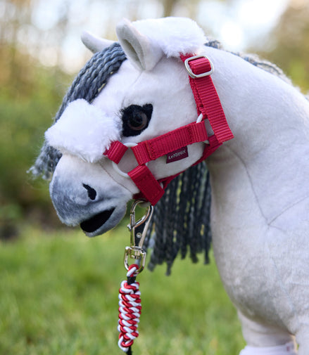 LeMieux Toy Pony Kersthalster & Halstertouw Rood
