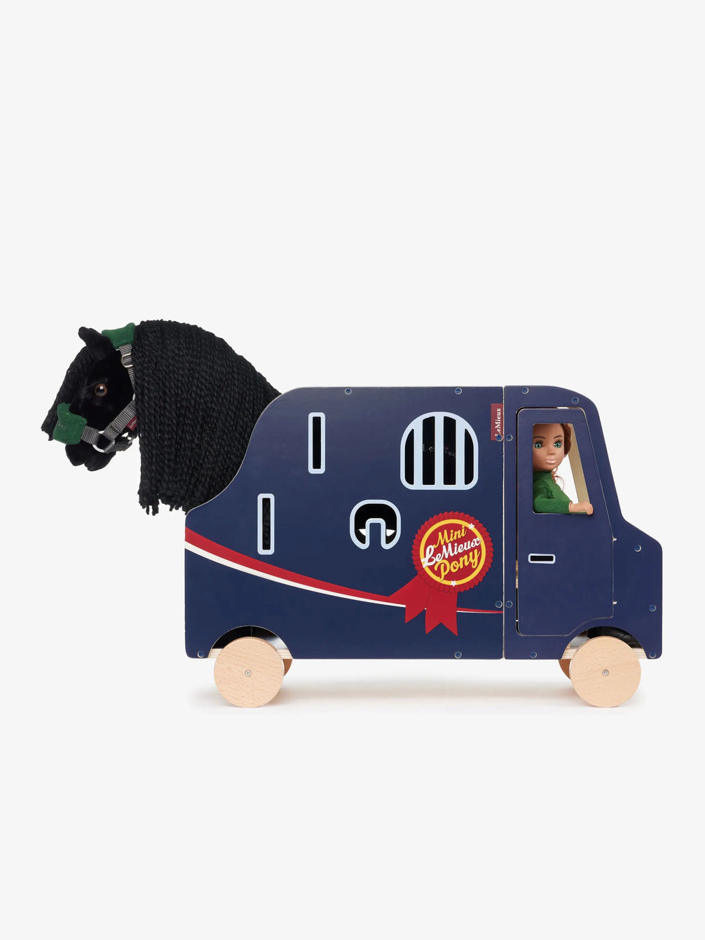 LeMieux Toy Pony Houten Paardenvrachtwagen