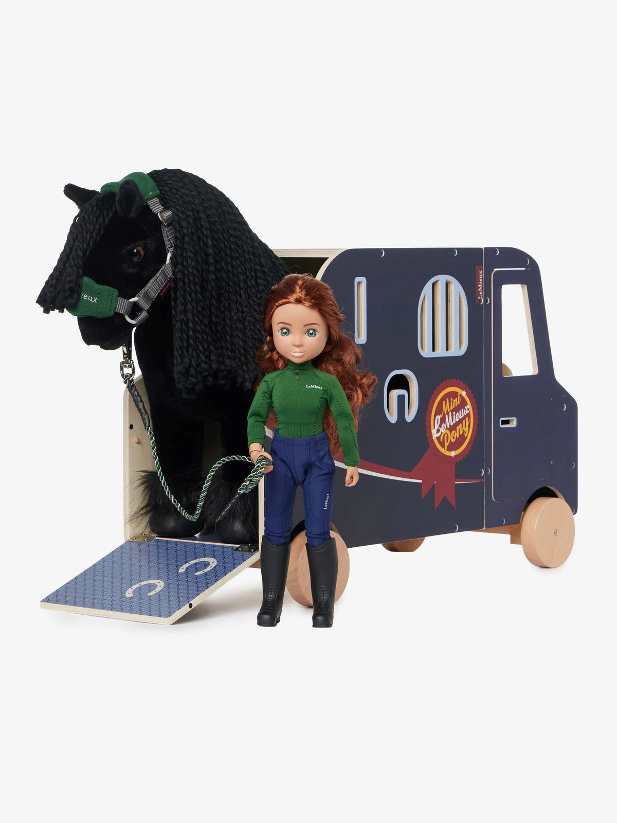 LeMieux Toy Pony Houten Paardenvrachtwagen