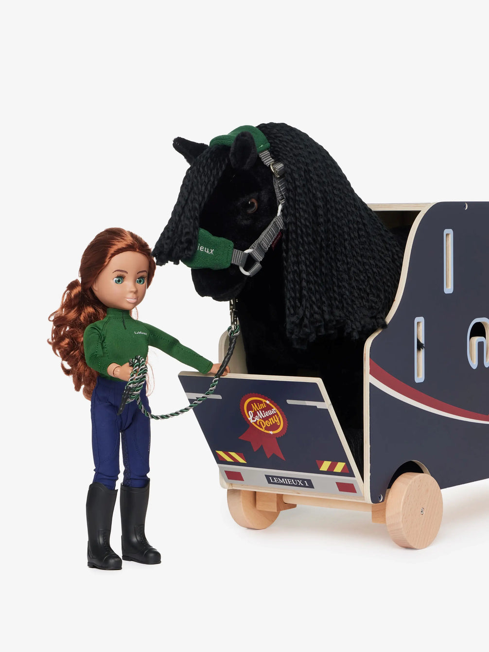 LeMieux Toy Pony Houten Paardenvrachtwagen