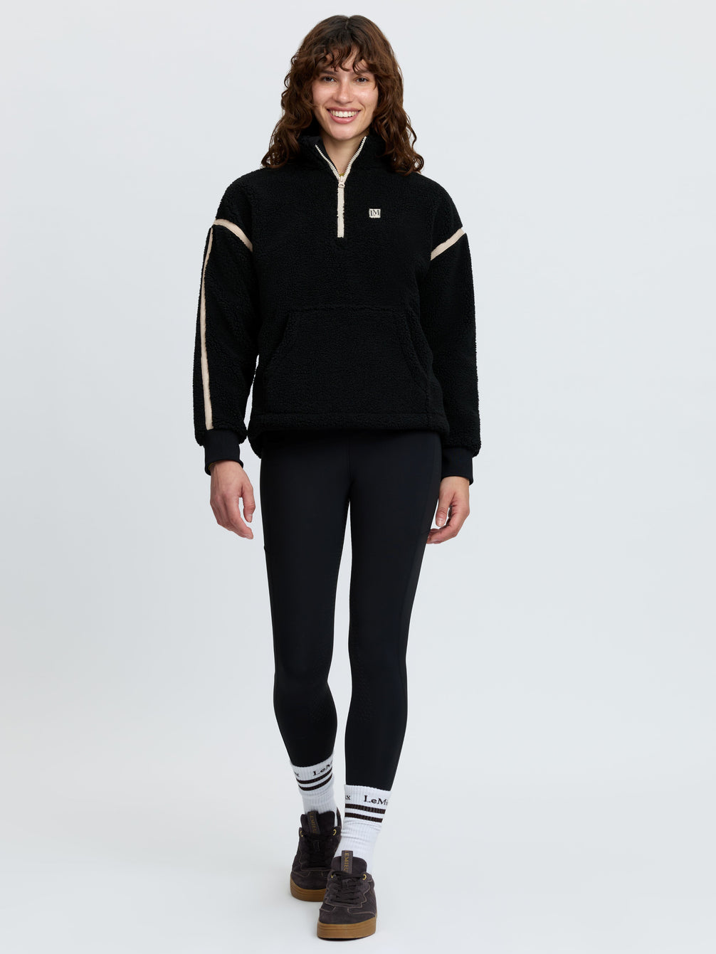 LeMieux Avery Teddy Quarter Zip Fleece Dames
