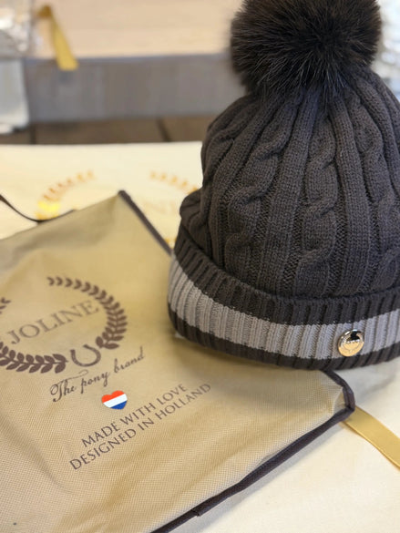 Joline Beanie Pompon Mutsen - Maddelin Equestrian