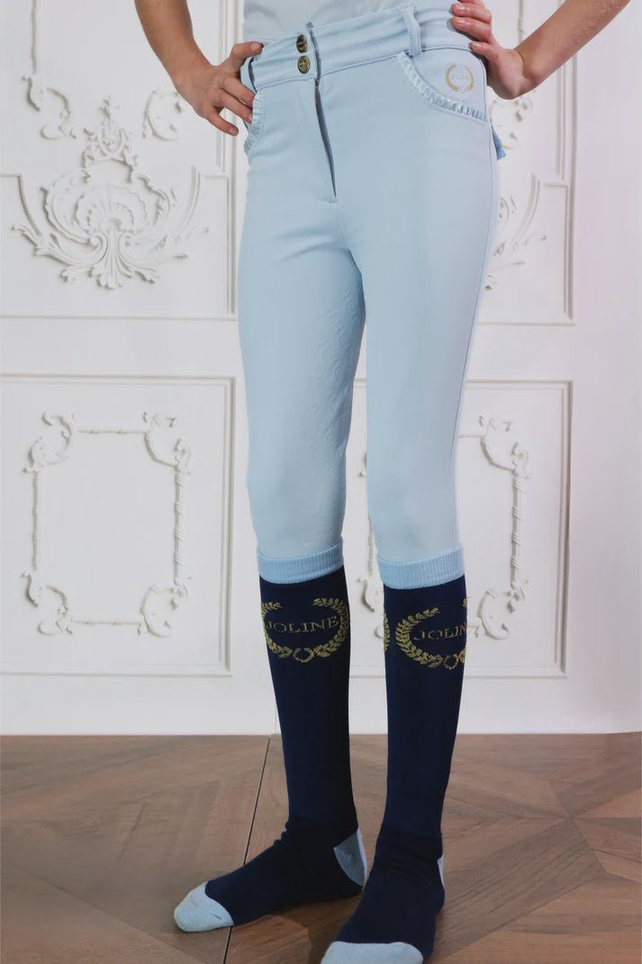 Joline Rijbroek Aqua Meisjes Kids - Maddelin Equestrian Joline