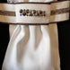 JUDI Stock Tie Rocks Rose Gold Odessa Double Dark Rose Golden Trim L Wedstrijd Accessoires - Maddelin Equestrian JUDI