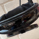JUDI Trens Crystal Fabric Black Traverso Metallic Silver Jet Hematite Patent Full Trenshoofdstellen - Maddelin Equestrian
