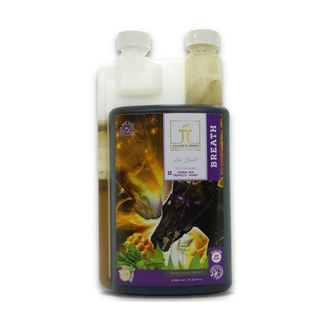 Julian & Jones Breath! 1000 ml Voedingssupplementen - Maddelin Equestrian Julian & Jones